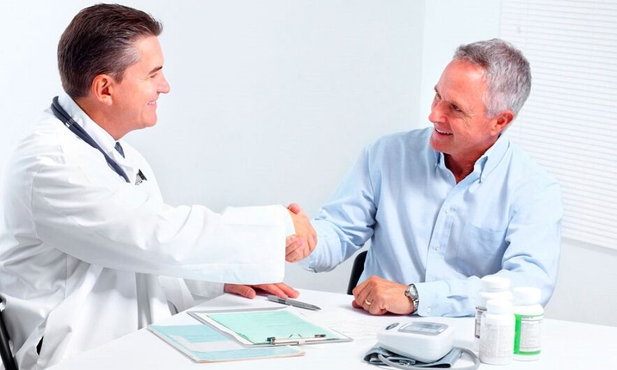 Consultazione specialistica con la prostatite