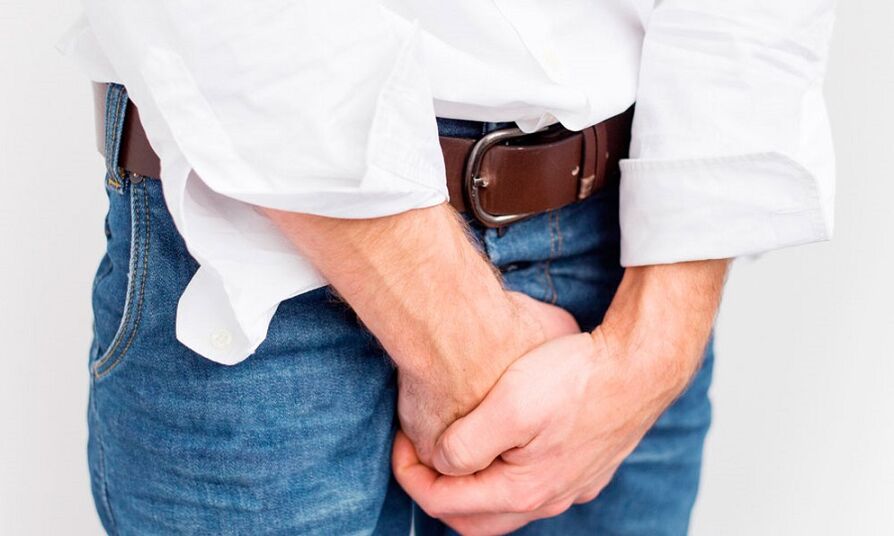 Dolore all'inguine con prostatite